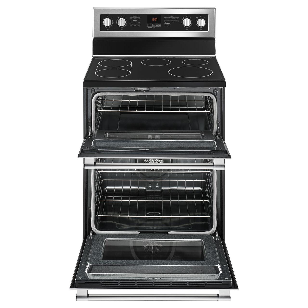 Maytag 30-inch Freestanding Electric Range with Power? Element YMET8800FZ