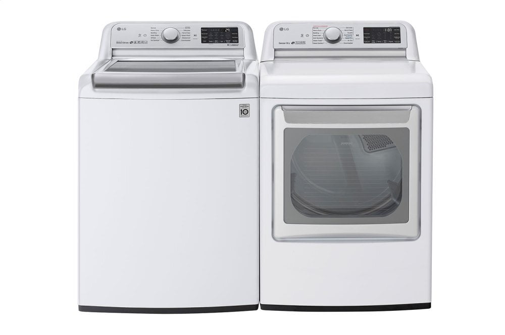 Lg WT7800CW 5.5 Cu.Ft. Smart Wi-Fi Enabled Top Load Washer With Turbowash3D™ Technology