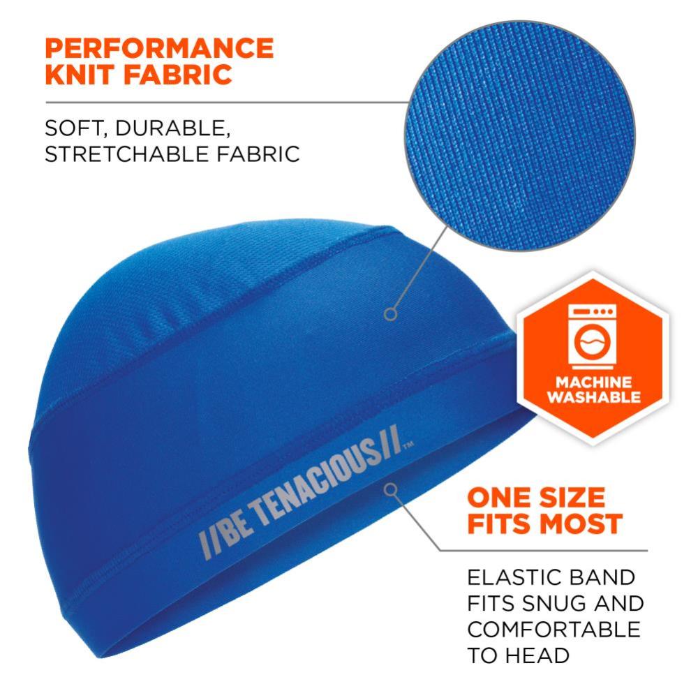 Ergodyne Chill Its 6632 Cooling Skull Cap Blue