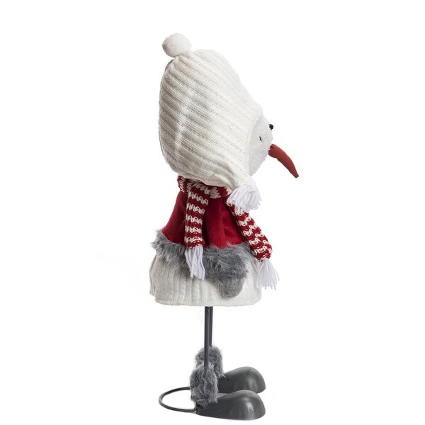 Bobble Christmas Xmas Snowgirl Tall