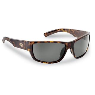 Flying Fisherman Matecumbe Polarized Sunglasses Tortoise Frame with Smoke Lens 7701TS