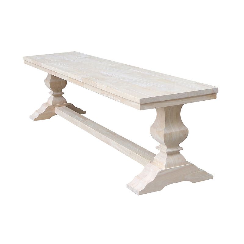 International Concepts Trestle Bench