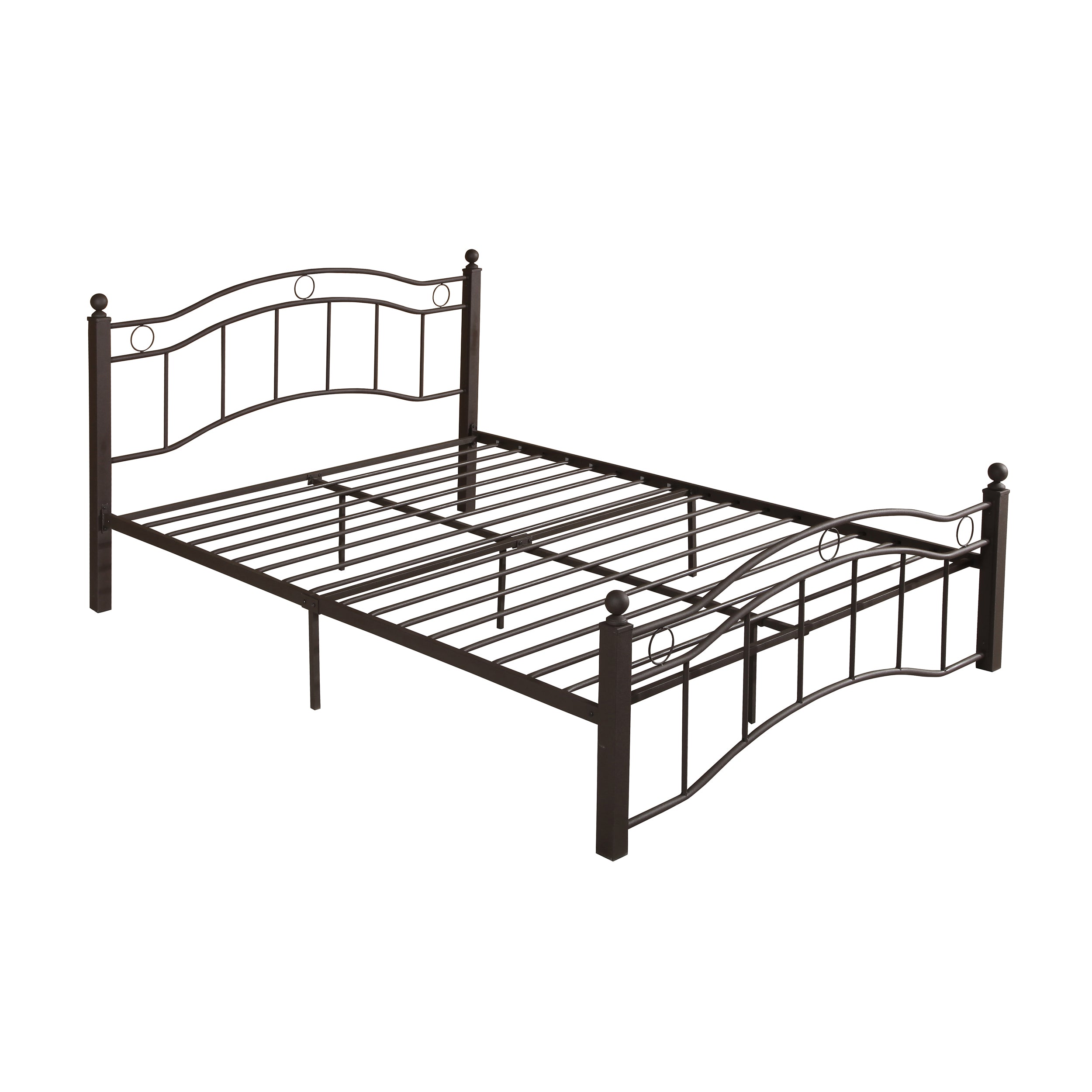 Cole Contemporary Iron Bed Frame