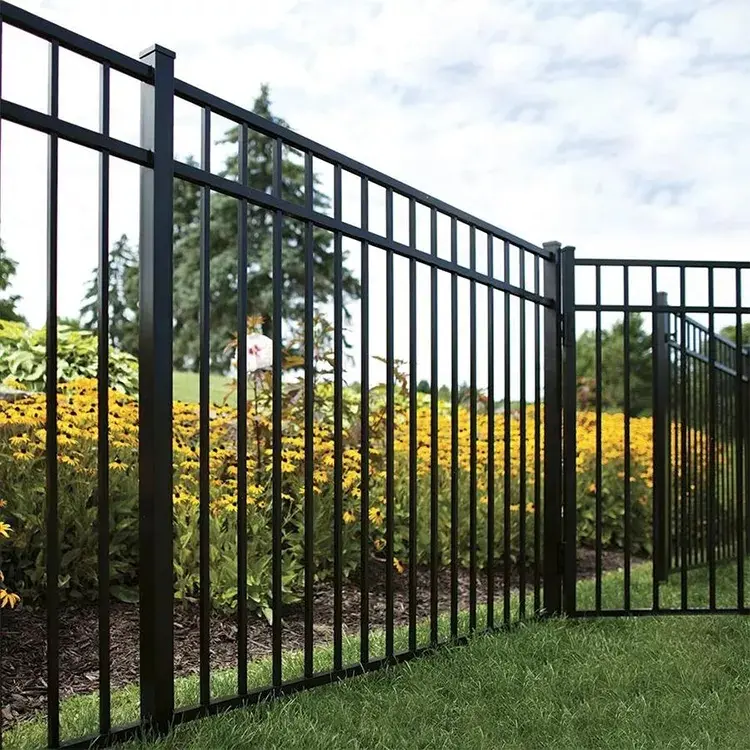 China Supply High Quality  Metal Fence Panels Aluminum  Fence Panels