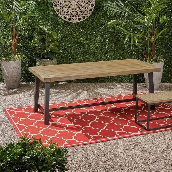 Carlisle 79in Outdoor Garden Table