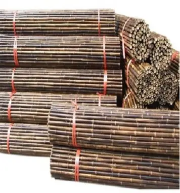 Nature and Smoke Bamboo fences for garden High quality natural Vietnamese bamboo fence easy to assemble