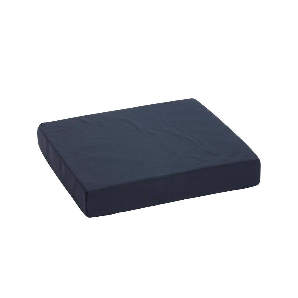 DMI Polyfoam Wheelchair Cushion in Navy 513-8020-2400