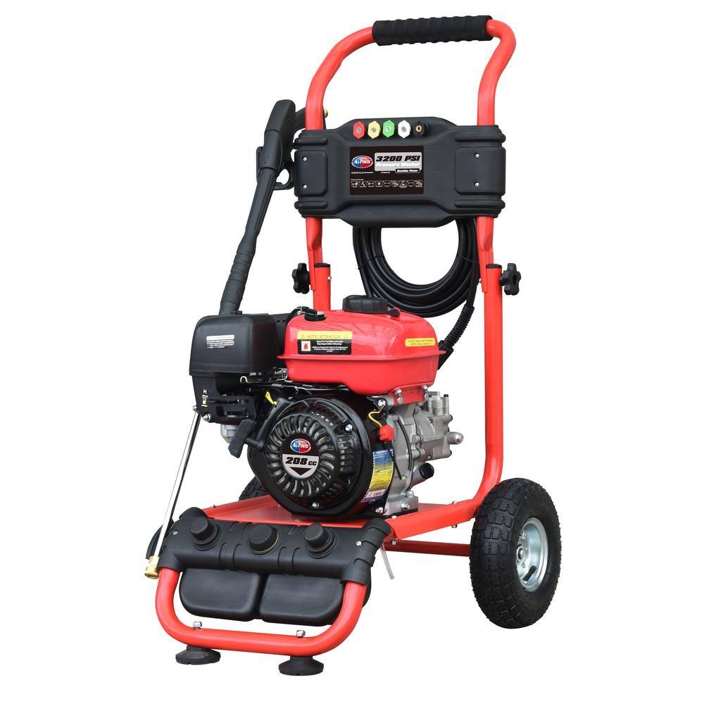 All Power 3200 PSI 2.6 GPM Cold Water Gas Pressure Washer APW5119