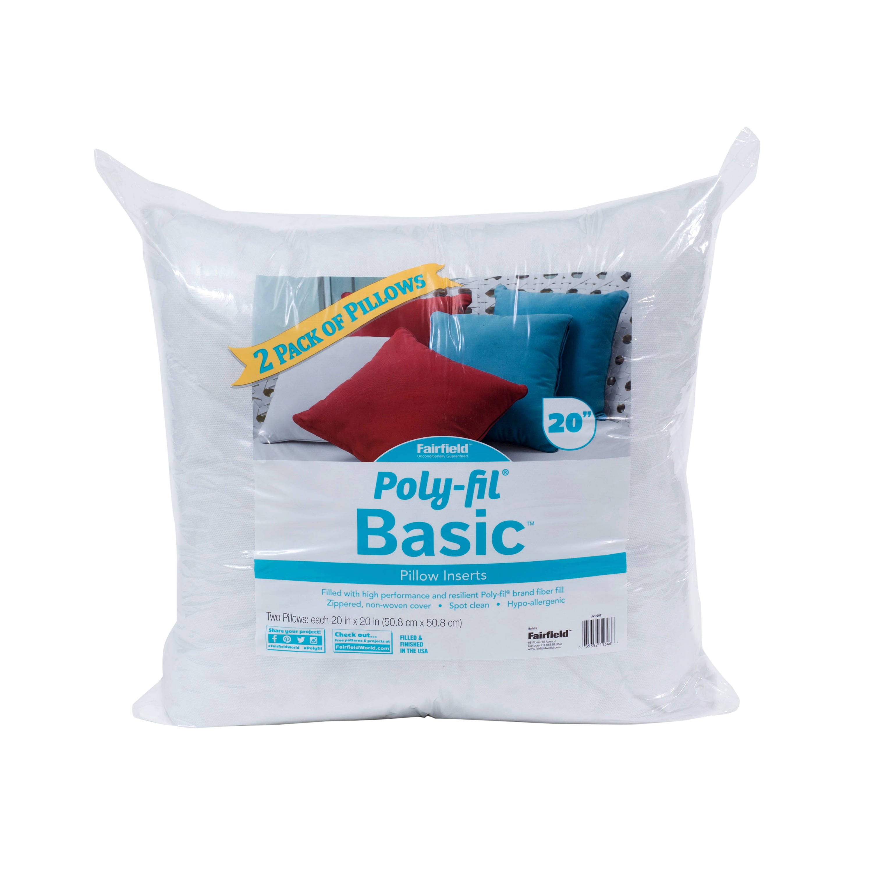 Poly-Fil® Basic™ Pillow Inserts  by Fairfield™, 20