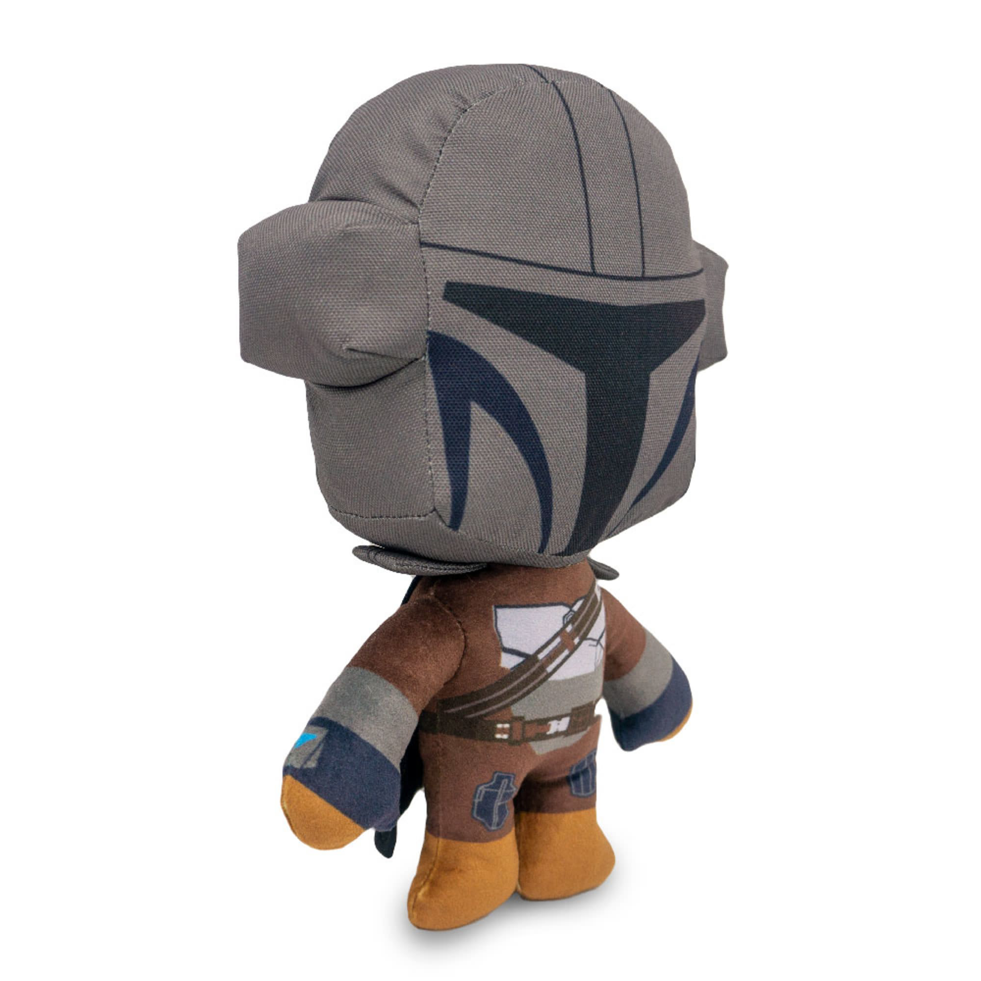 Buckle-Down Star Wars The Mandalorian Plush Squeaker Dog Toy， Medium