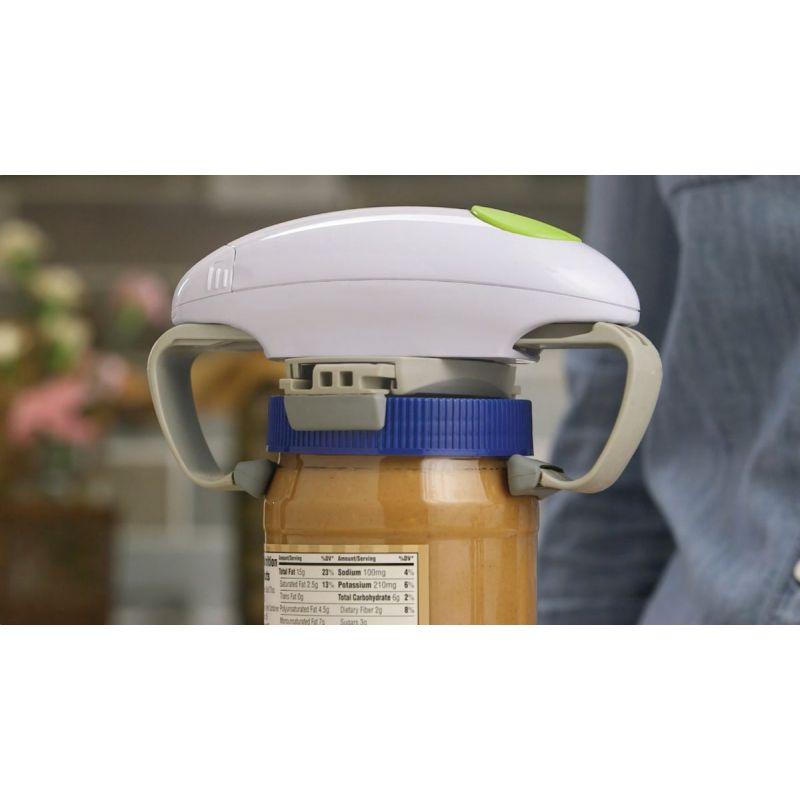 RoboTwist Electric Jar Opener White Jar