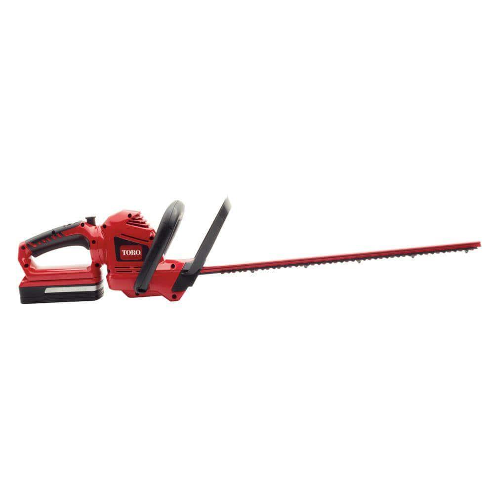 Toro 22 in 20V Max LithiumIon Cordless Hedge Trimmer