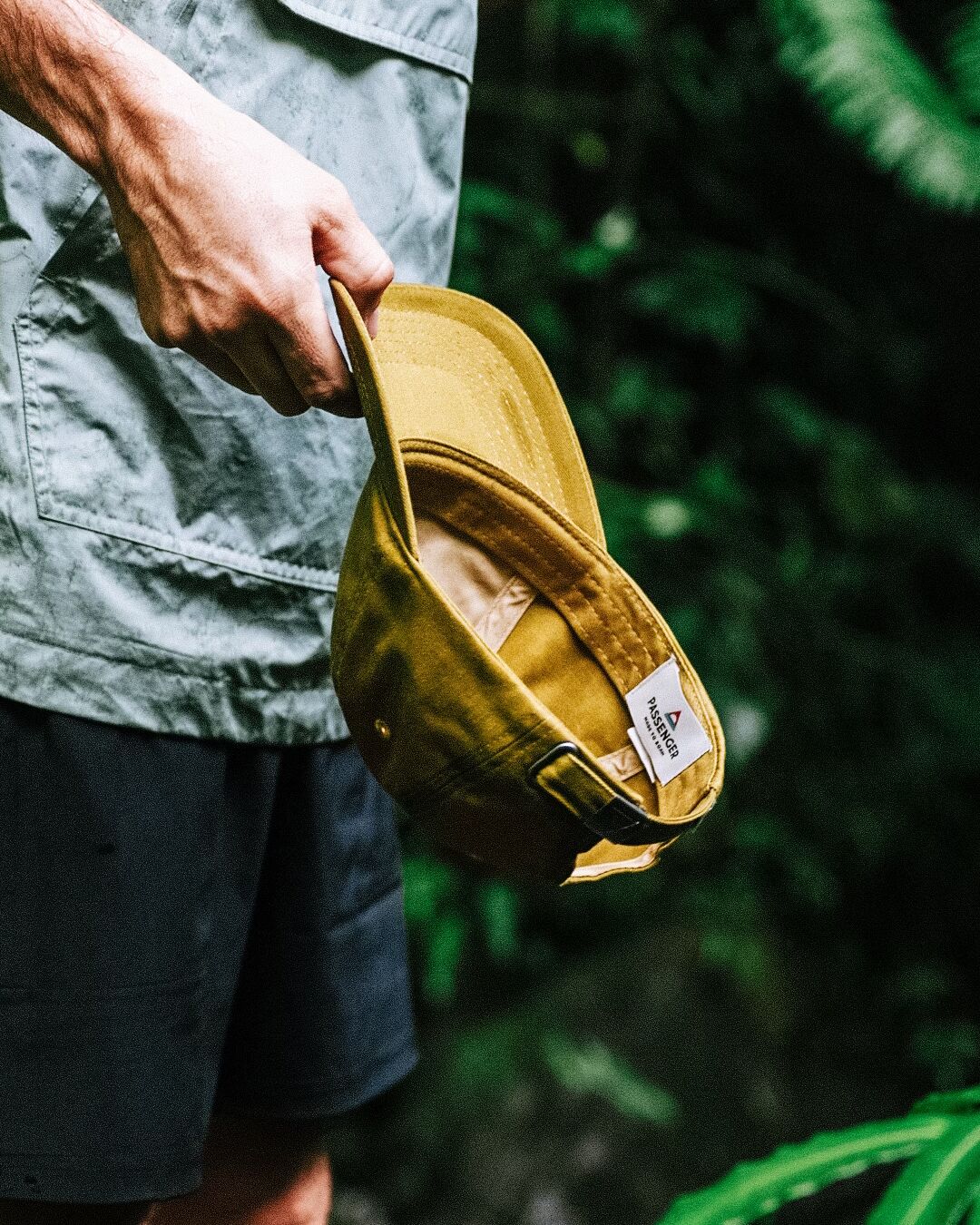 Fade Recycled Cotton Low Profile 6 Panel Cap - Mustard Gold