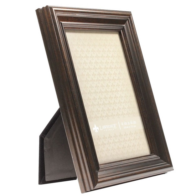 Lawrence Frames 4x6 Classic Detailed Oil Rubbed Bronze Picture Frame 535546