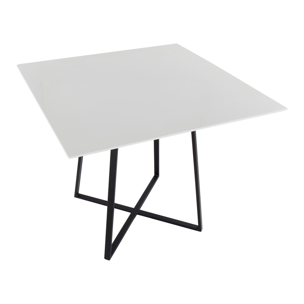 Silver Orchid Pugo Square Dining Table