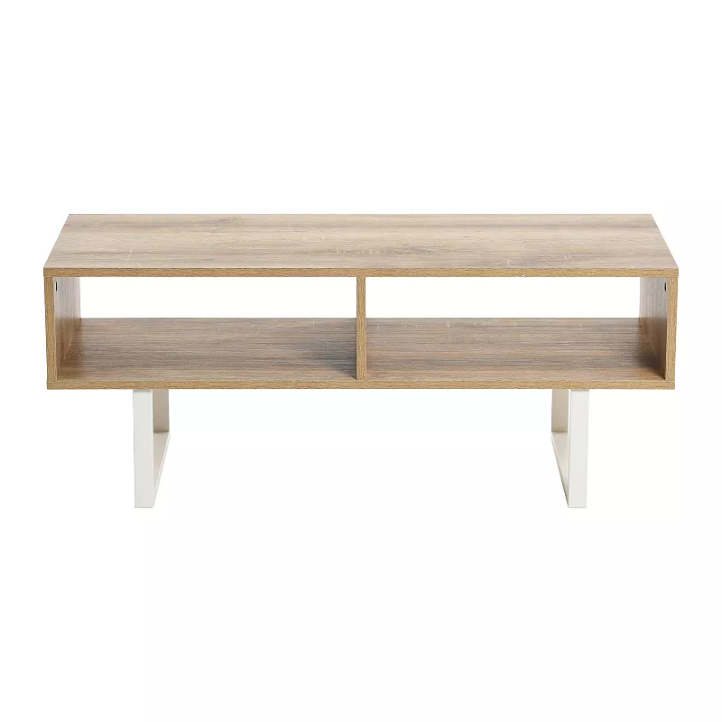 Household Essentials 2-Compartment Coffee Table