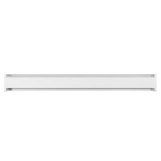 Cadet 83 in. 240208-volt 15001125-watt SoftHeat Hydronic Electric Baseboard Heater in White EBHN1500W