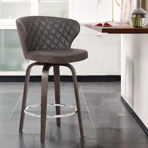 Mynette Contemporary 30 in. Bar Stool