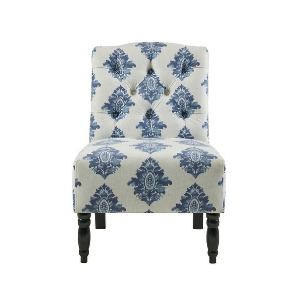 Madison Park Lina Tufted Armless Slipper Chair