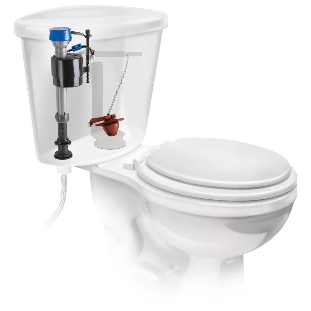 Fluidmaster PerforMAX Universal High Performance Toilet Fill Valve and 2 in. Flapper Repair Kit K-400H-039-T14