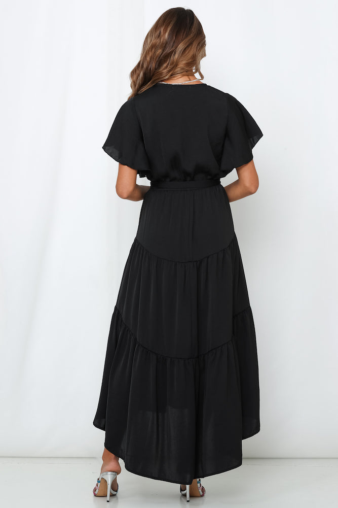 Lone Star Maxi Dress Black