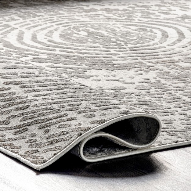 Nuloom Lorraine Textured Abstract Maze Area Rug