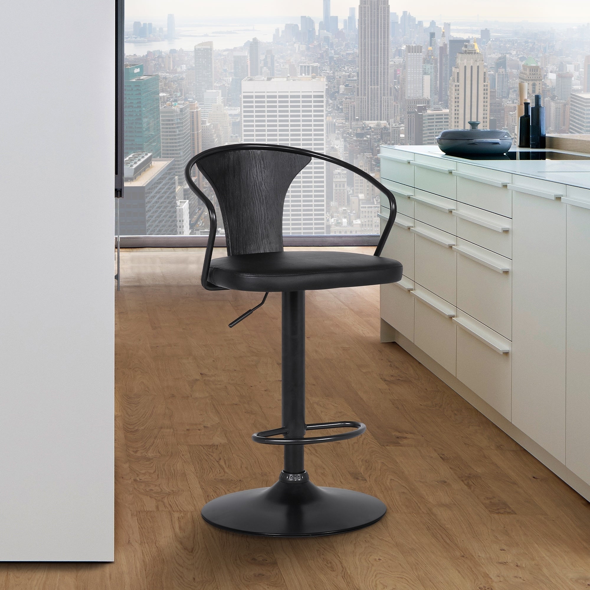 Catherine Contemporary Adjustable Barstool