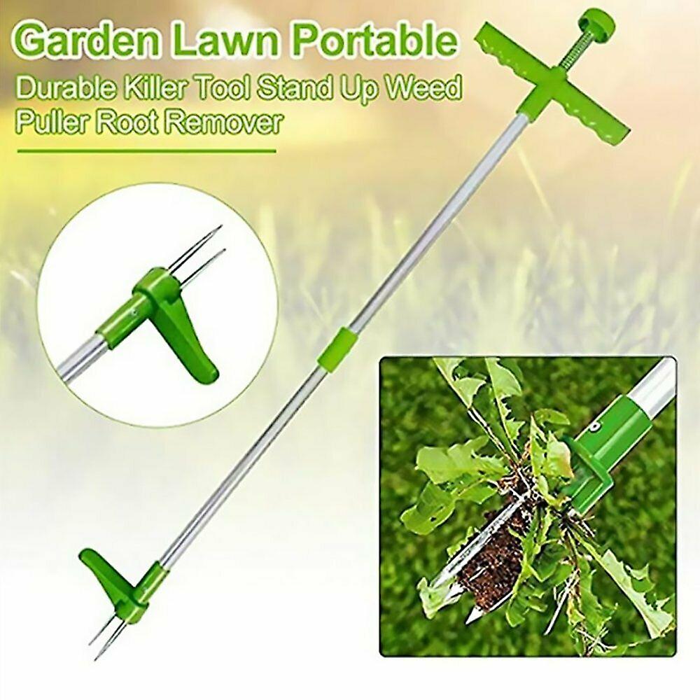 Weed Puller Weeder Twister Twist Pull Garden Lawn Root Remover Killer Tool