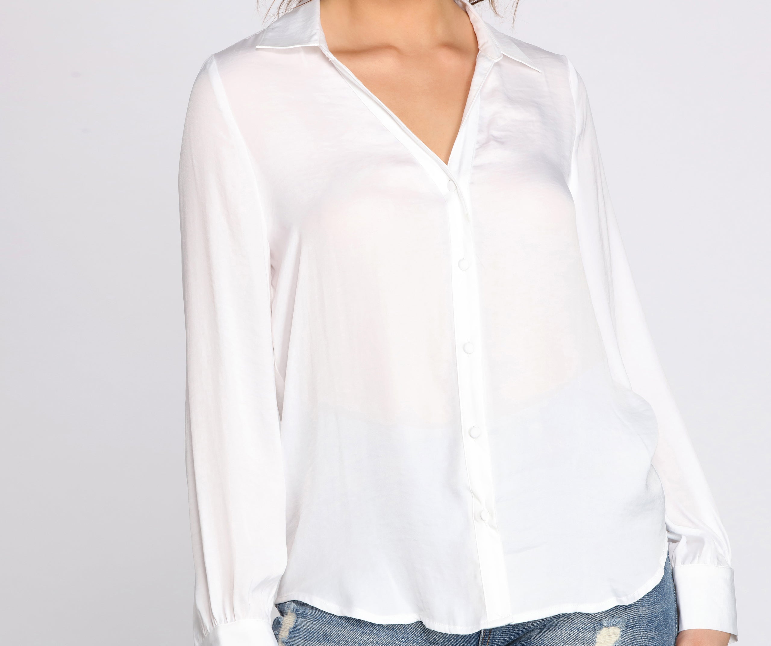 Classic Vibe Button Up Blouse