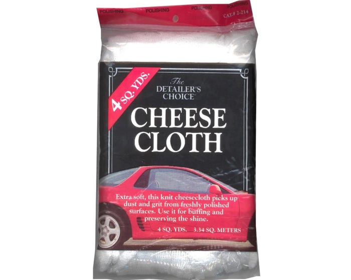 Clean Rite Automotive Cheesecloth， 4 Square Yards - 2-214