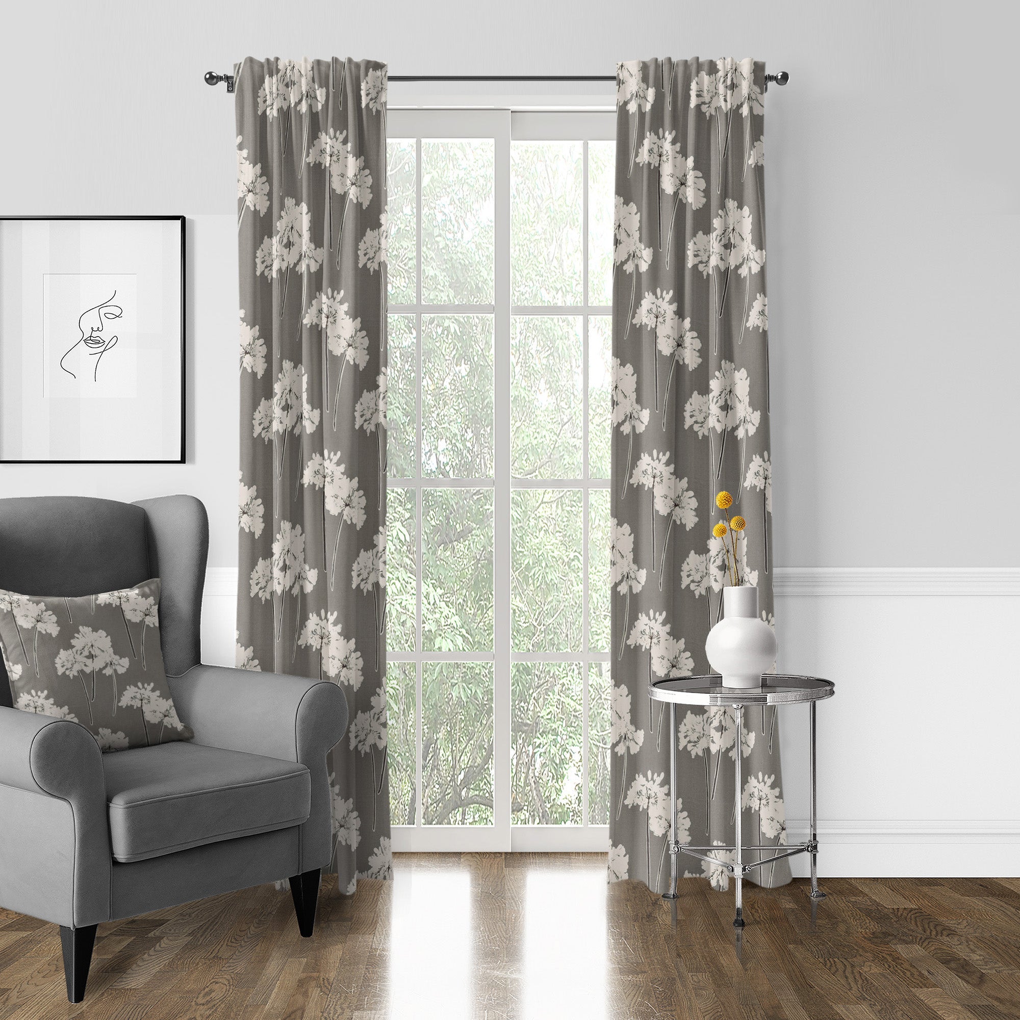 Summerfield Mocha Drapery