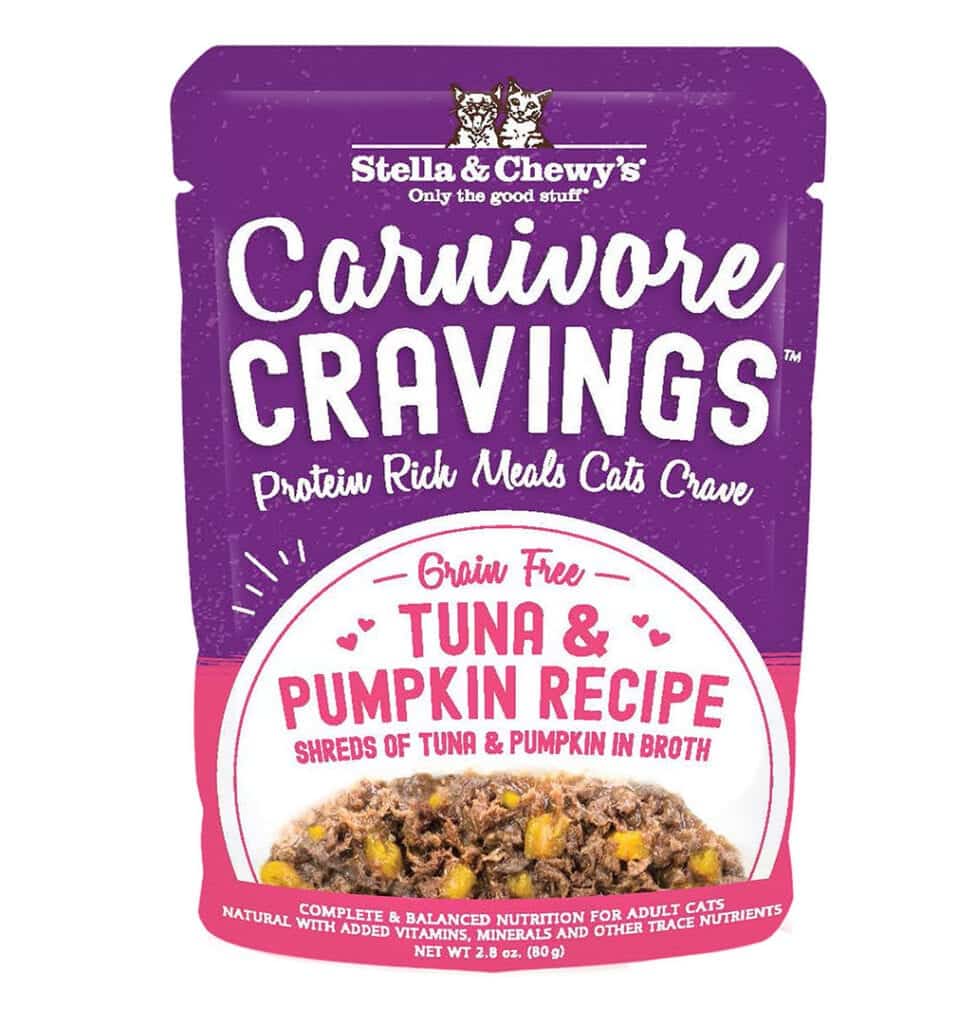 Stella  Chewys Carnivore Cravings Grain Free Tuna  Pumpkin Wet Cat