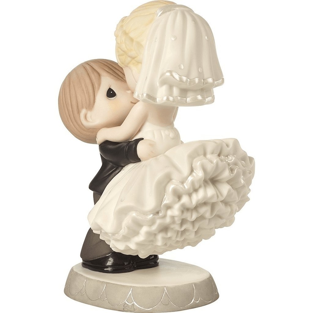 Precious Moments  Best Day Ever, Wedding Cake Topper Bisque Porcelain Figurine