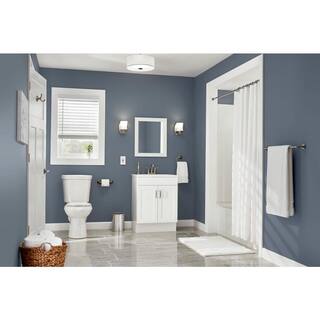 Glacier Bay 2-piece 1.1 GPF1.6 GPF Dual Flush Round Toilet in. White Seat Included (6-Pack ) N2428R-DF