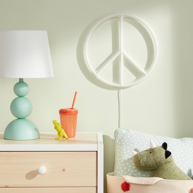 Peace Neon Kids x27 Wall Decor