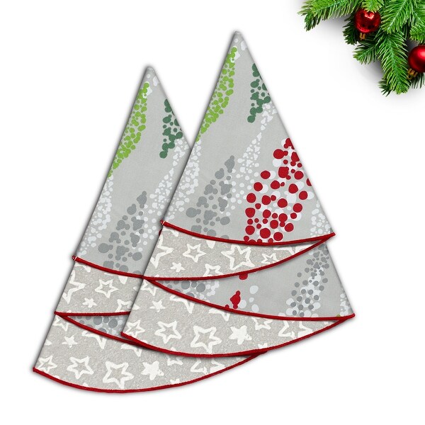 Joita Christmas Napkins，Table Cloth Napkins，Cotton Dinner Napkins Set for Christmas Party Decoration，ANGELO/TWINKLE