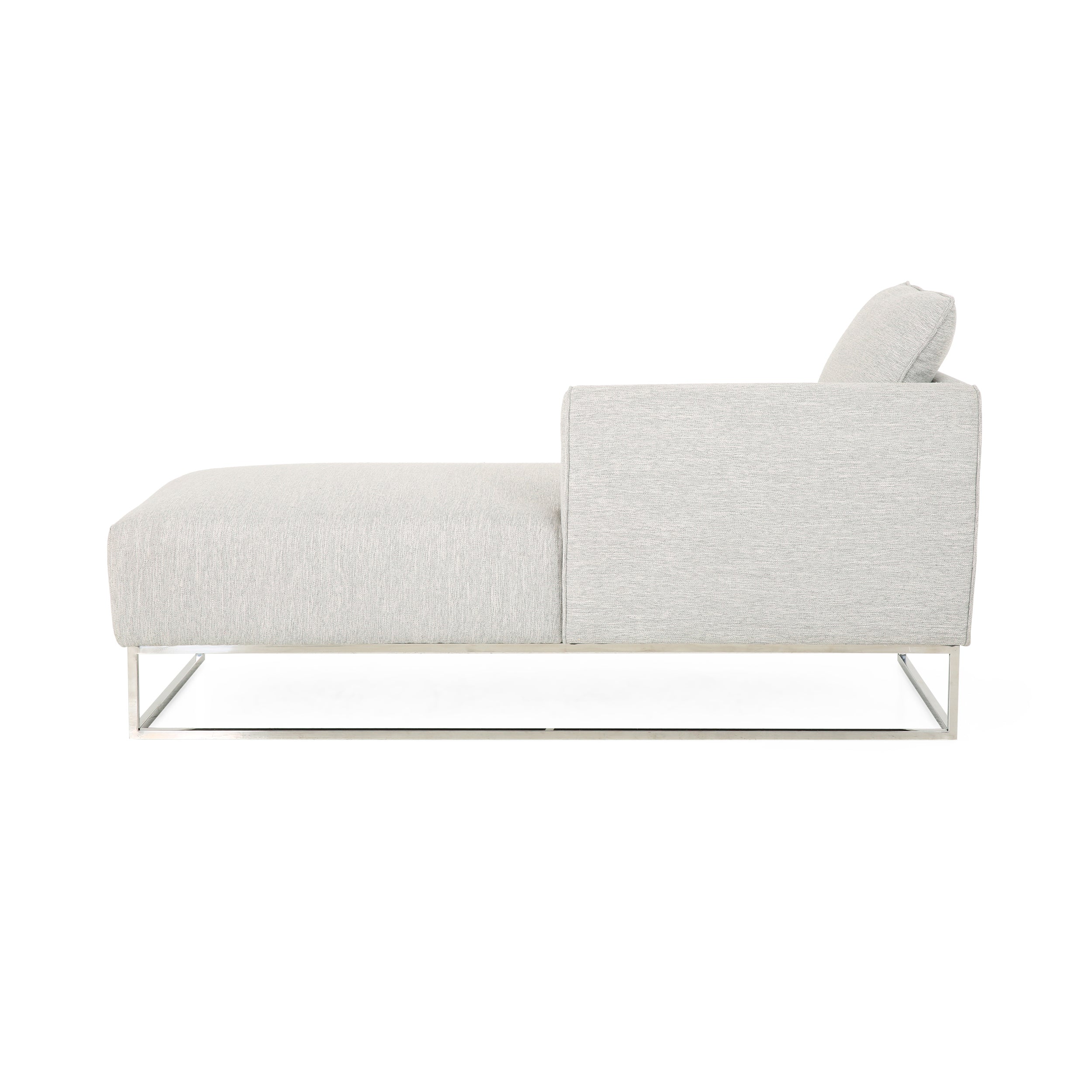 Clarke Contemporary Fabric 4 Seater Chaise Lounge Sectional Sofa