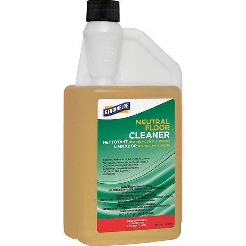 Genuine Joe Floor Cleaner | Concentrated， Neutral pH， 32. oz. | GJO99671