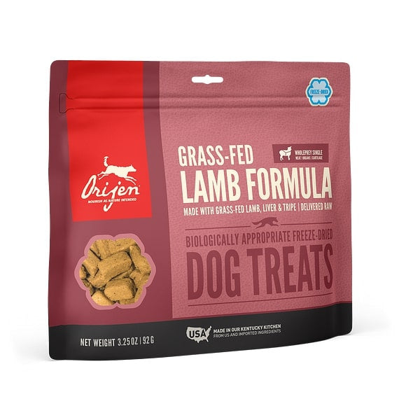 ORIJEN Freeze Dried Grass Fed Lamb Dog Treats andndash; Pet Empire and Supplies