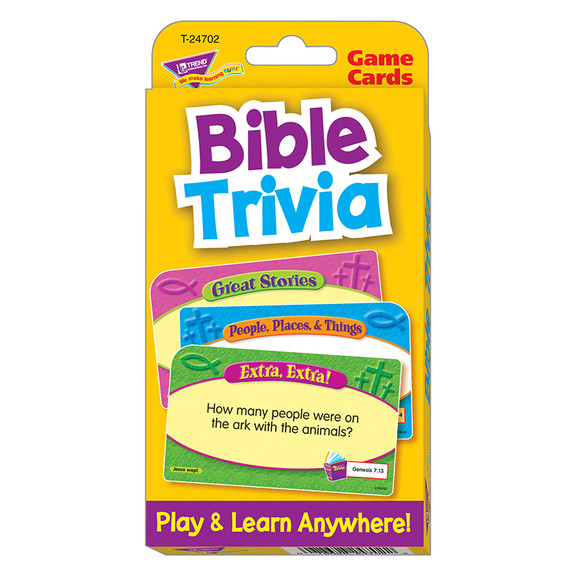 Trend Enterprises T 24702 Bible Trivia Challenge C...