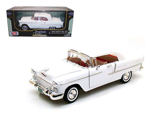 Motormax 1955 Chevrolet Bel Air Convertible Soft T...