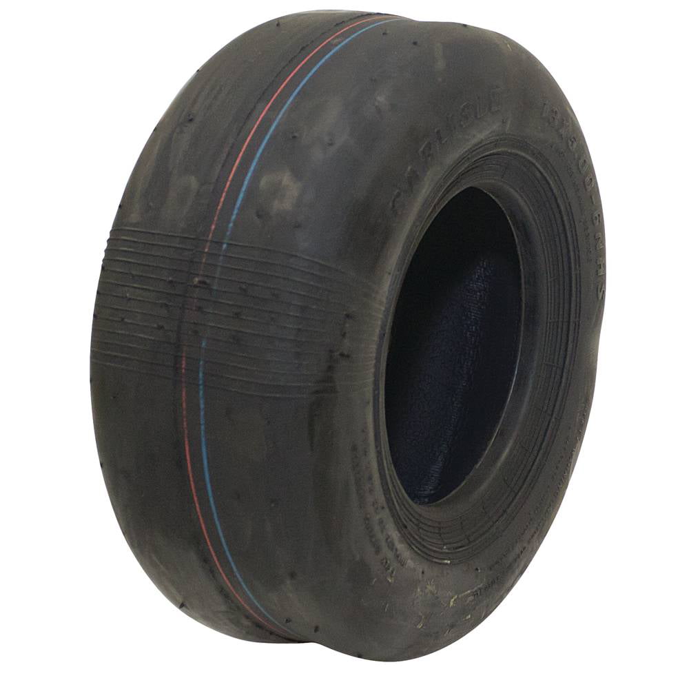 Carlisle Smooth Lawn and Garden Tire - 13X500-6 LRB 4PLY Rated