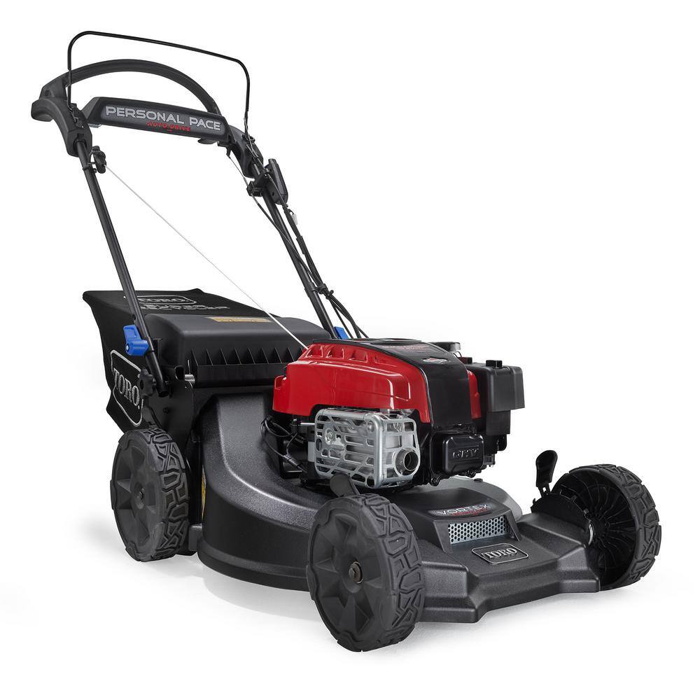 Toro 21 in. Super Recycler Personal Pace SmartStow 190cc BriggsStratton Electric Start Self Propelled Walk Behind Lawn Mower 21564