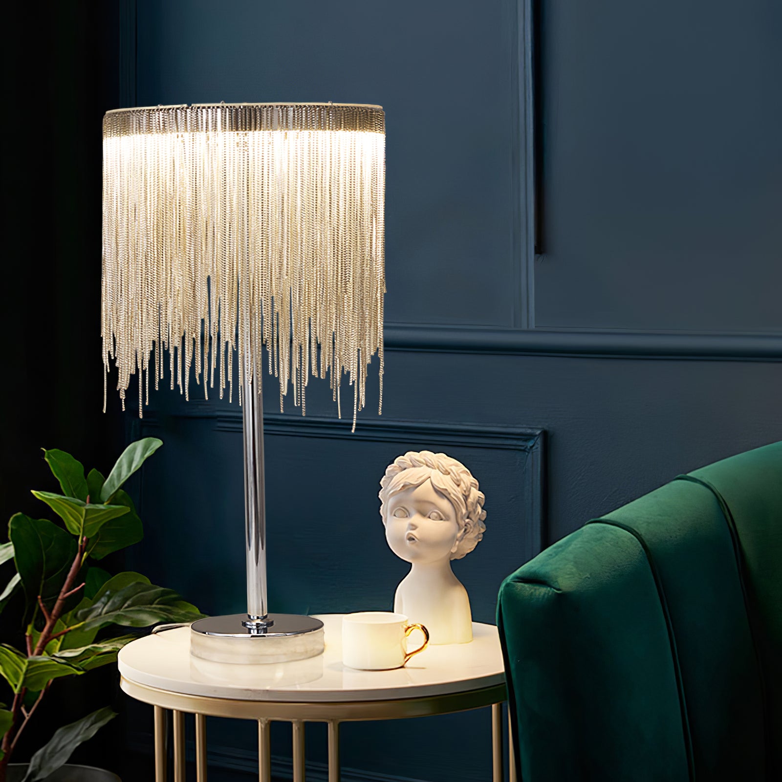 Cadena Tassel Table Lamp