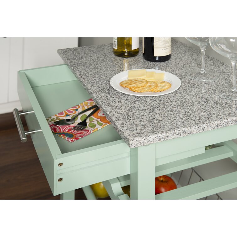 Macy Granite Kitchen Cart