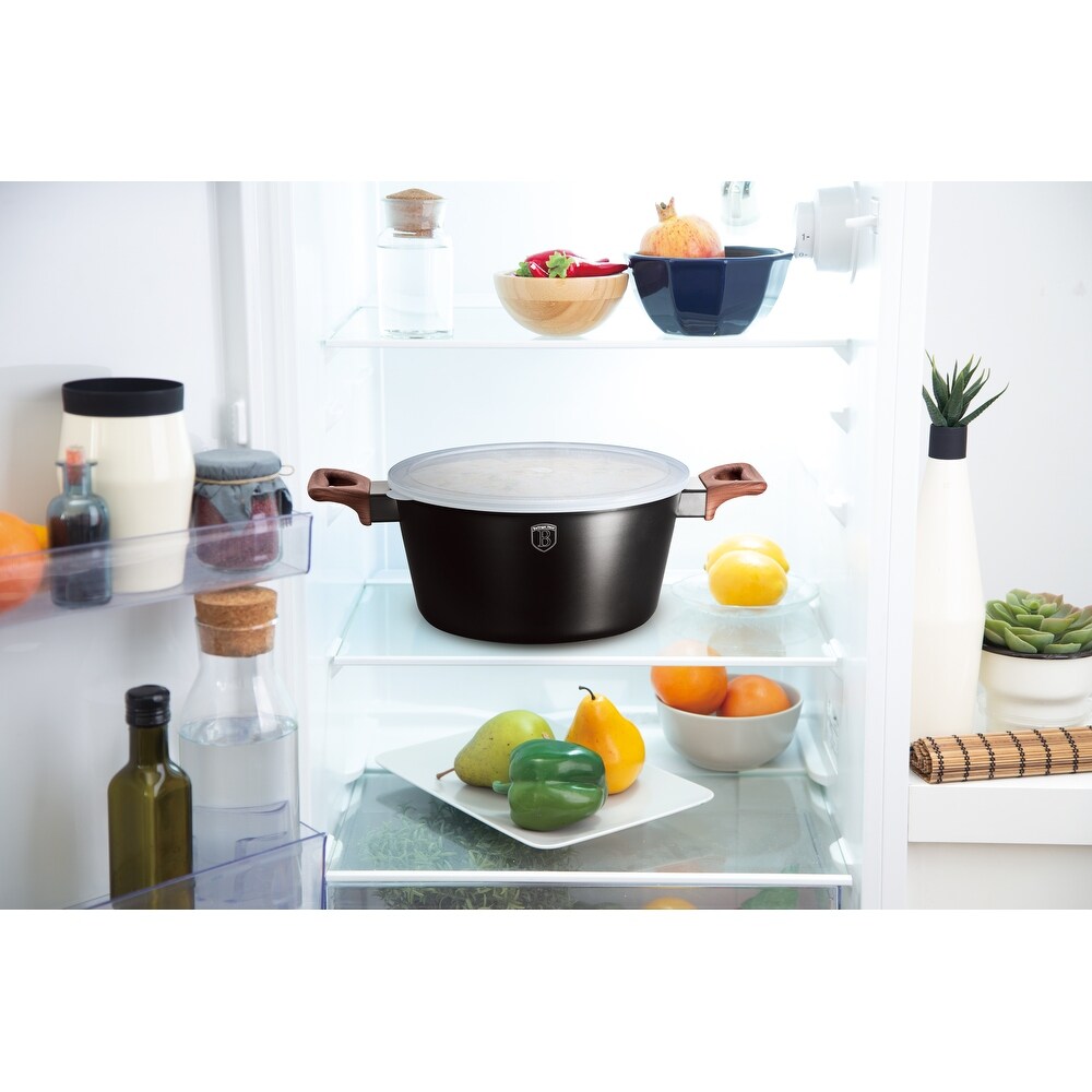 Berlinger Haus 4 Piece Cookware Set  Ebony Rosewood Collection