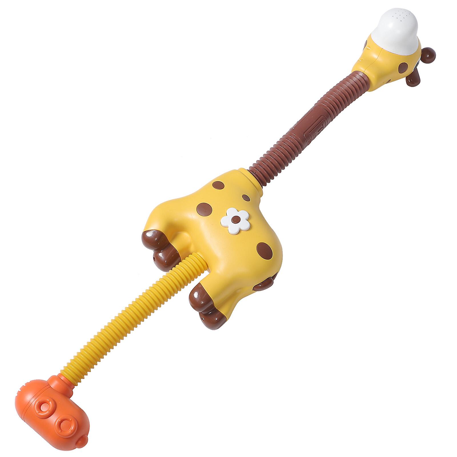 Baby Bath Toy Baby Bathing Swimming Sprinkler Toy Adorable Giraffe Bathtub Shower Toy