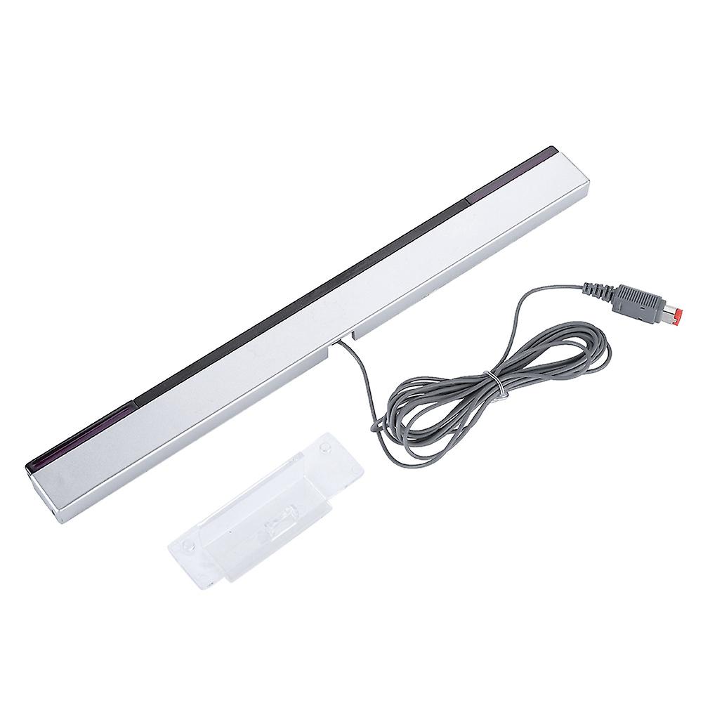 Infrared Ir Signal Ray Sensor Bar Wired Receiver andamp; Stand For Nintendo Wii Console