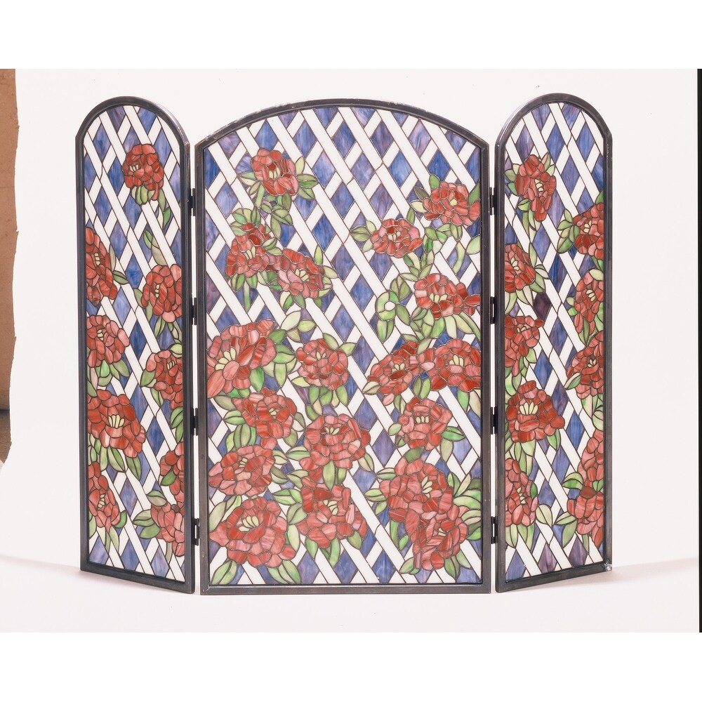 Meyda Tiffany Fireplace Screen
