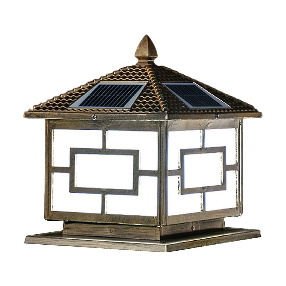 1pc Villa Court Lamp Decoration Garden Yard Solar Lamp Outdoor Equipment